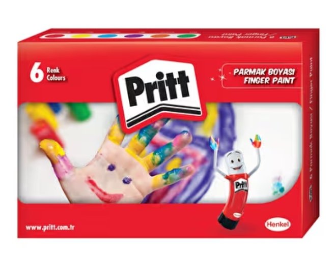 Pritt 6'lı Parmak Boyası 30 Ml