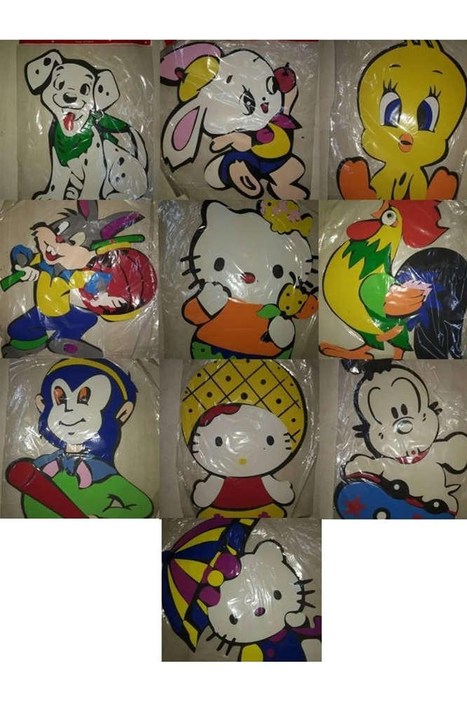 Çocuk Odası 10'lu Duvar Çıkartmaları