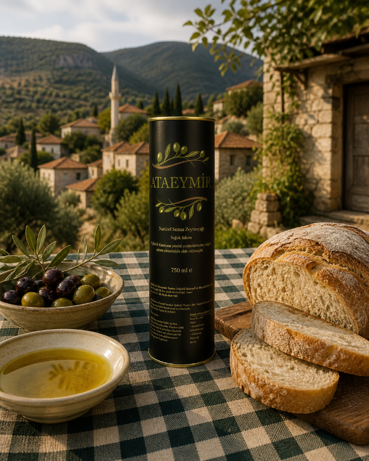 Ataeymir Soğuk Sıkım Zeytinyağı, 750 ml