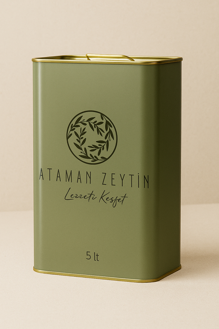 Ataman Erken Hasat Soğuk Sıkım Naturel Zeytinyağı