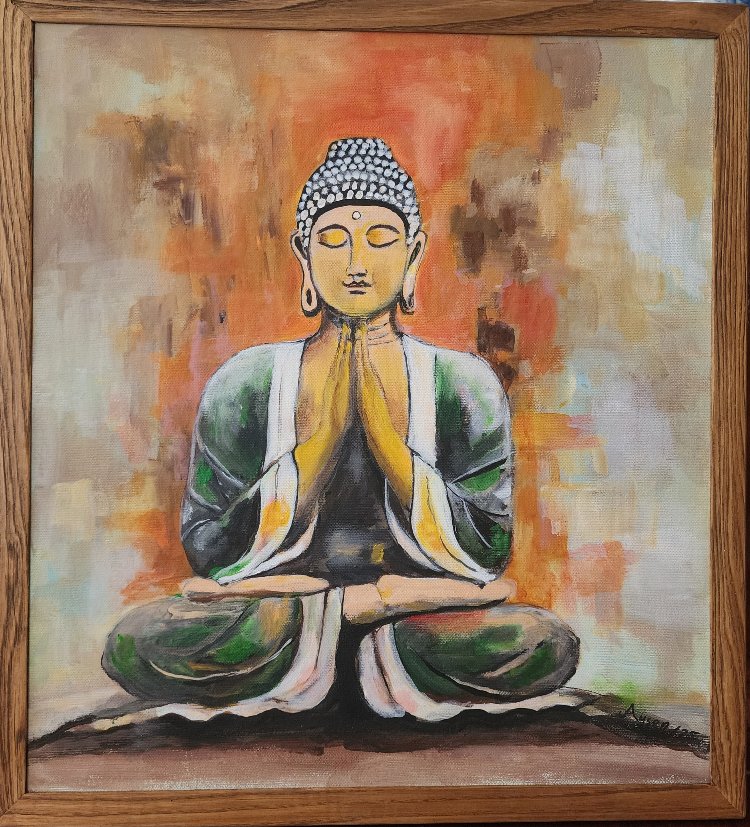 Buddha Resim by Ayşen