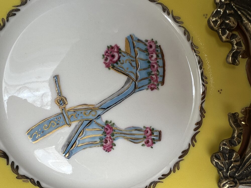 Dolce Gabbana Ayakkabı Pasta Tabağı