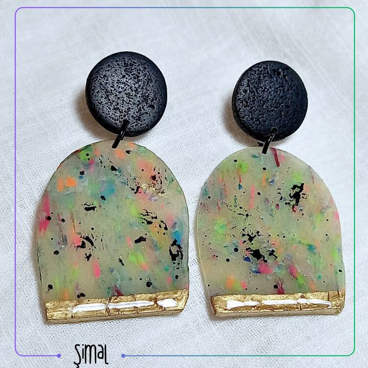 Şimal Oval Küpe 