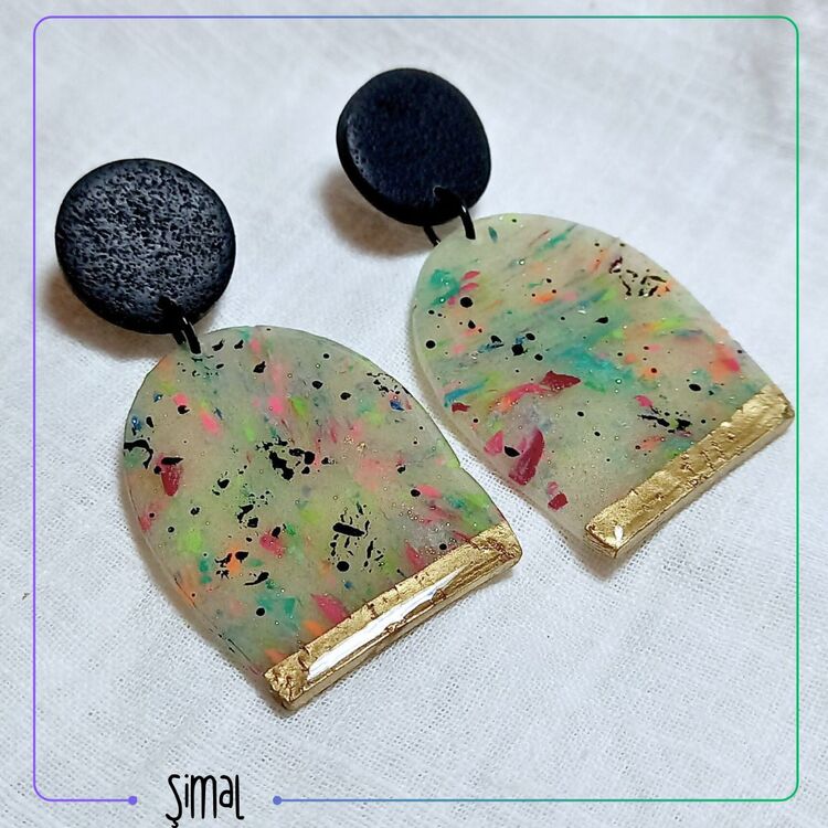 Şimal Oval Küpe 