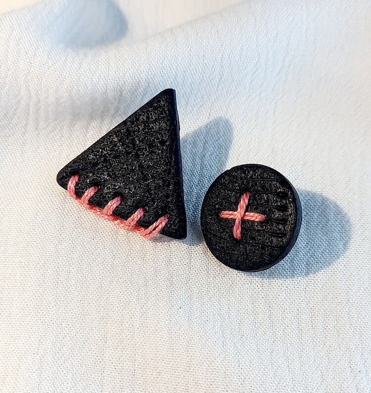 Sewing Küpe Pembe 