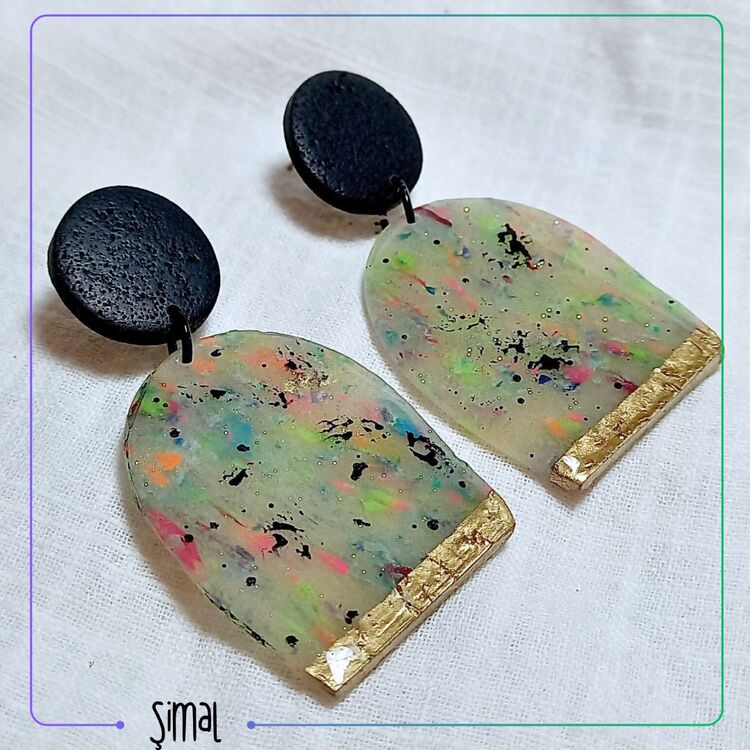 Şimal Oval Küpe 
