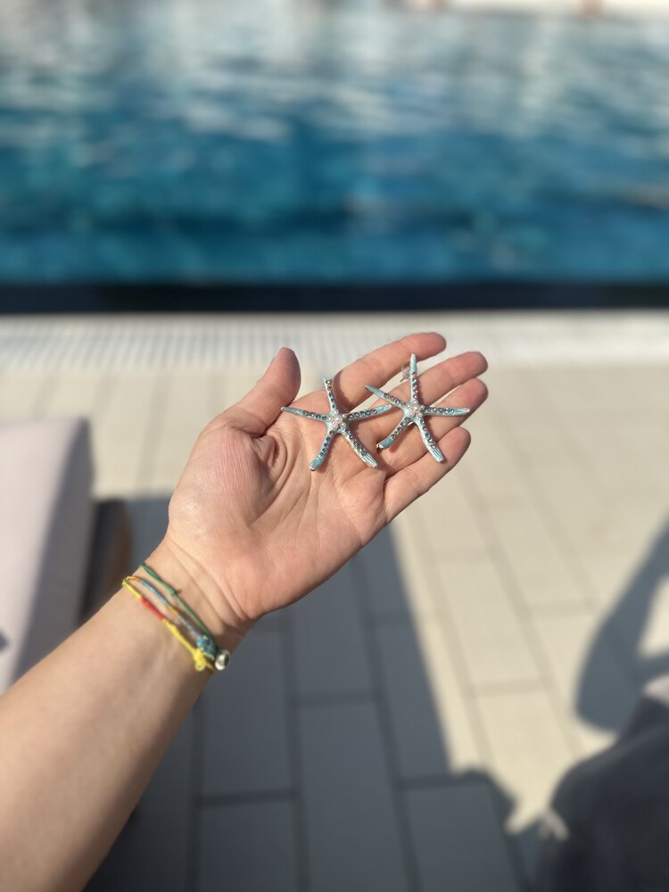 Deniz Yıldızı Küpe