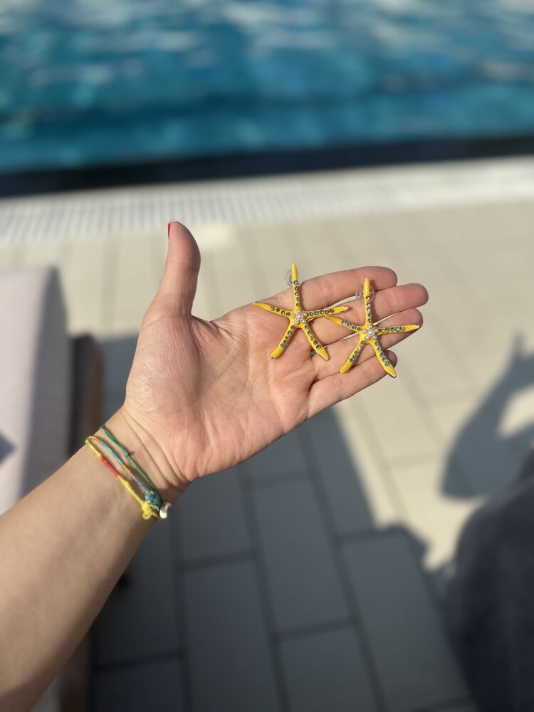 Deniz Yıldızı Küpe