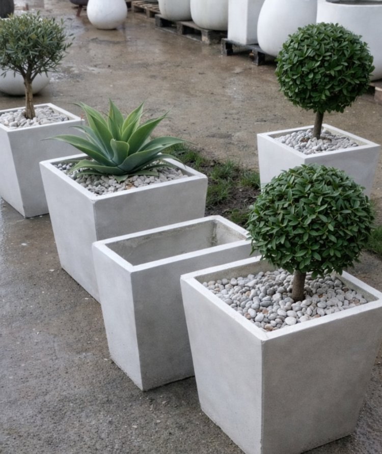 kare saksı