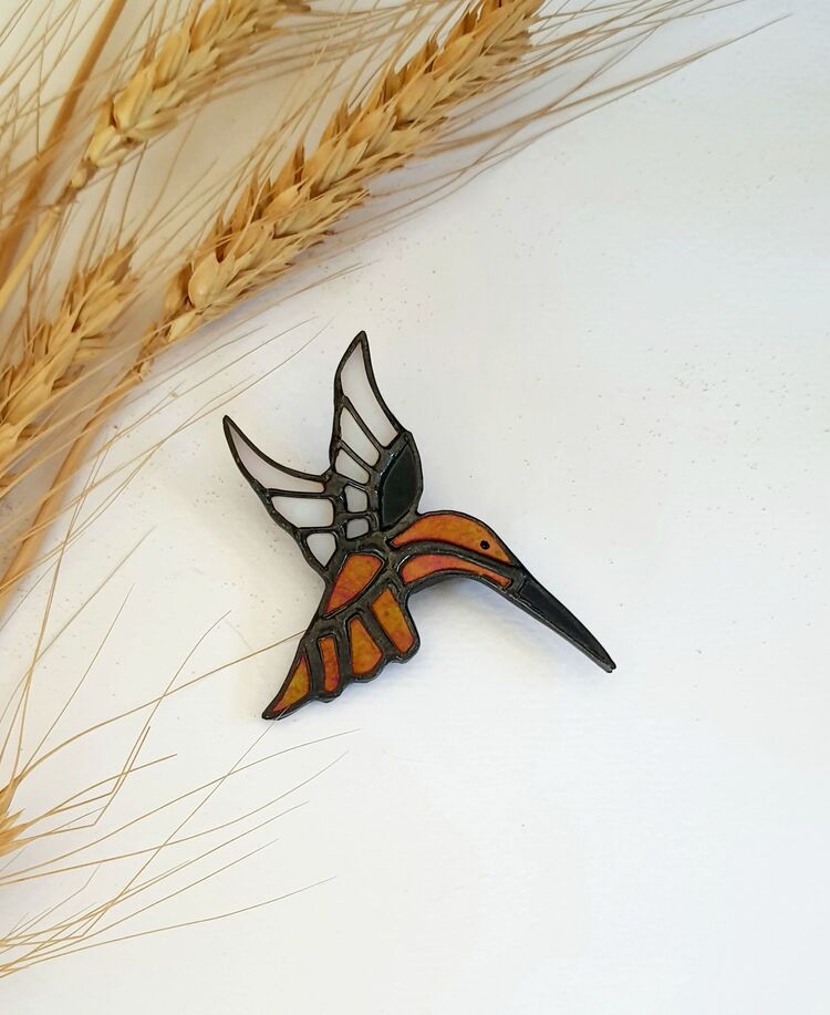 Hummingbird Broş