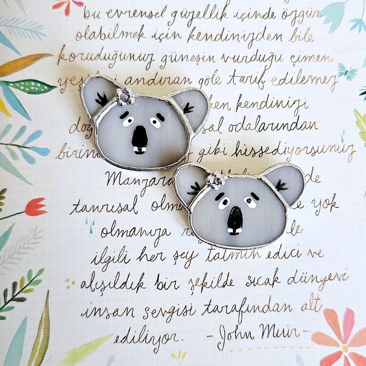 Koala Broş