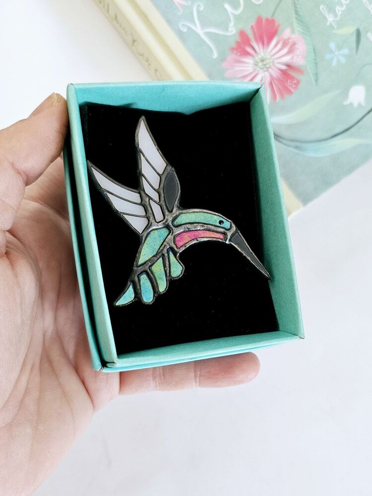 Hummingbird Broş