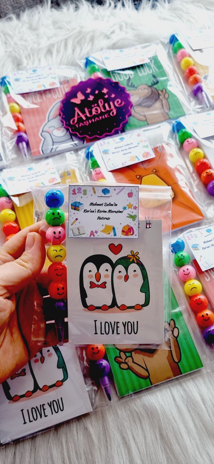 Emoji Boya Kalemi ve Defter