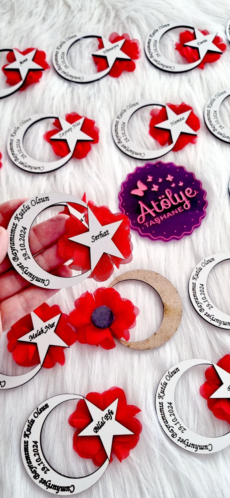 Ahşap Cumhuriyet Magnet