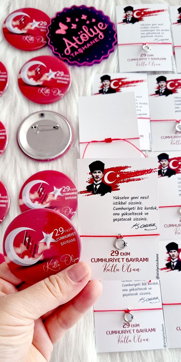 Rozet ve Ay Yıldız Bileklik Set