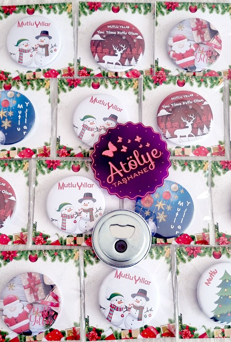 Yeni Yıl Magnet Açacak(Kartlı)