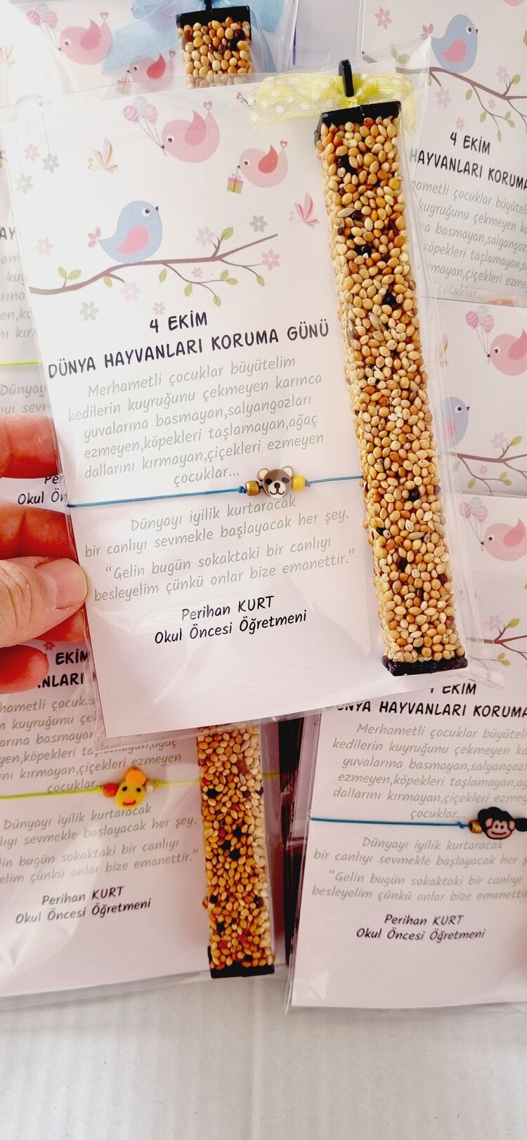 Çubuk Kuş Yemi +Bileklik