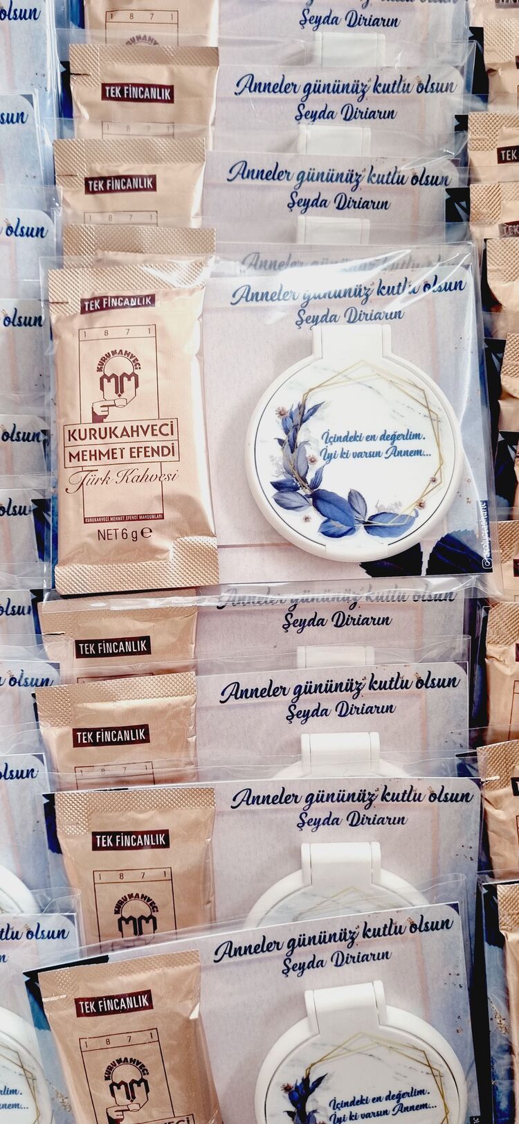 Pleksi Uv Baskı Ayna Ve Kahve