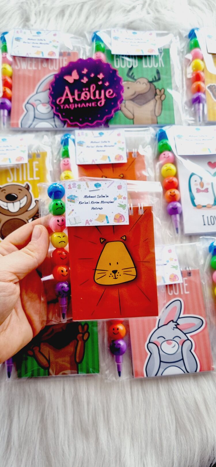 Emoji Boya Kalemi ve Defter