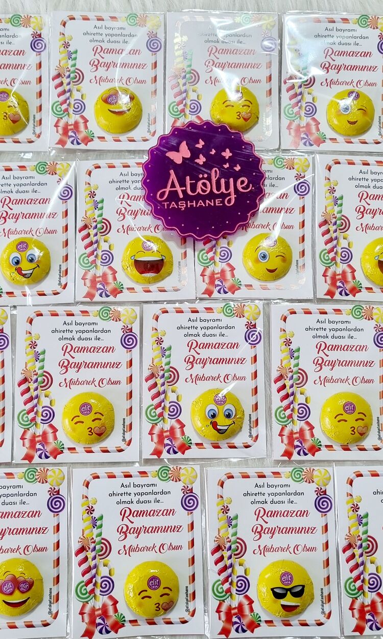 Bayram Emoji Çikolata 