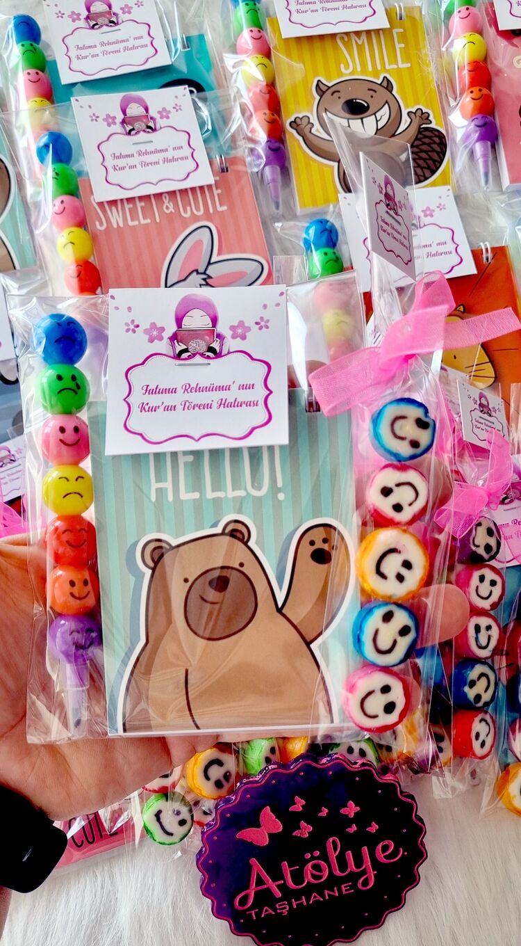 Defter, Kalem Set Ve Şeker