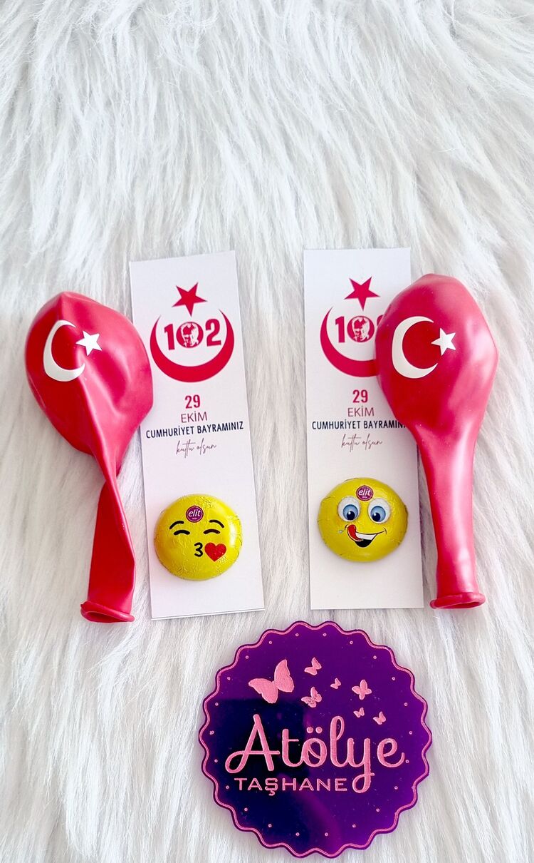 29 Ekim Çikolata ve Balon