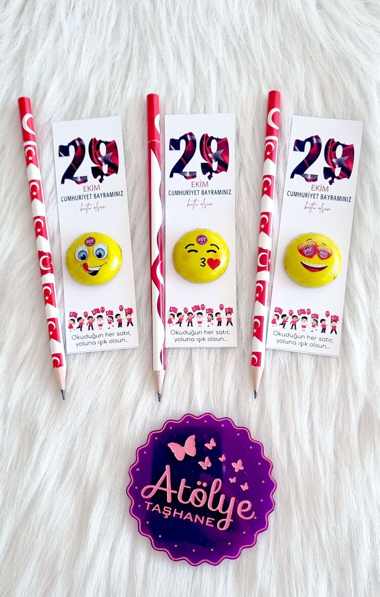 29 Ekim Emoji Çikolata Set