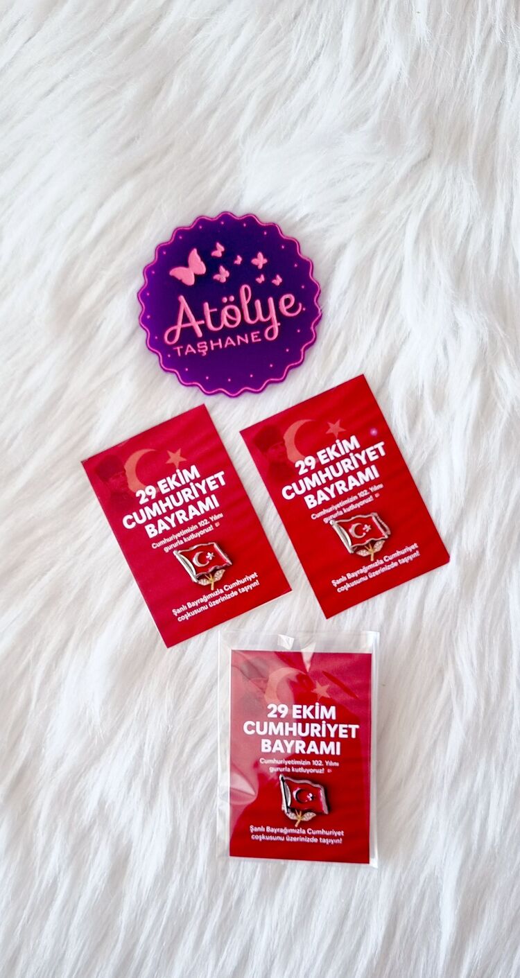 29 Ekim Broş