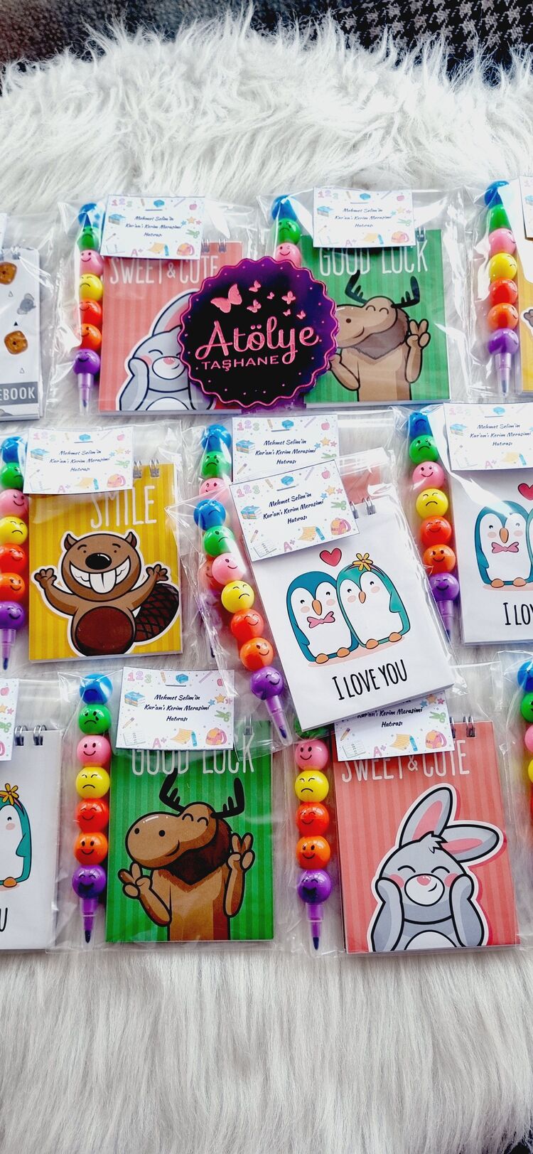 Emoji Boya Kalemi ve Defter