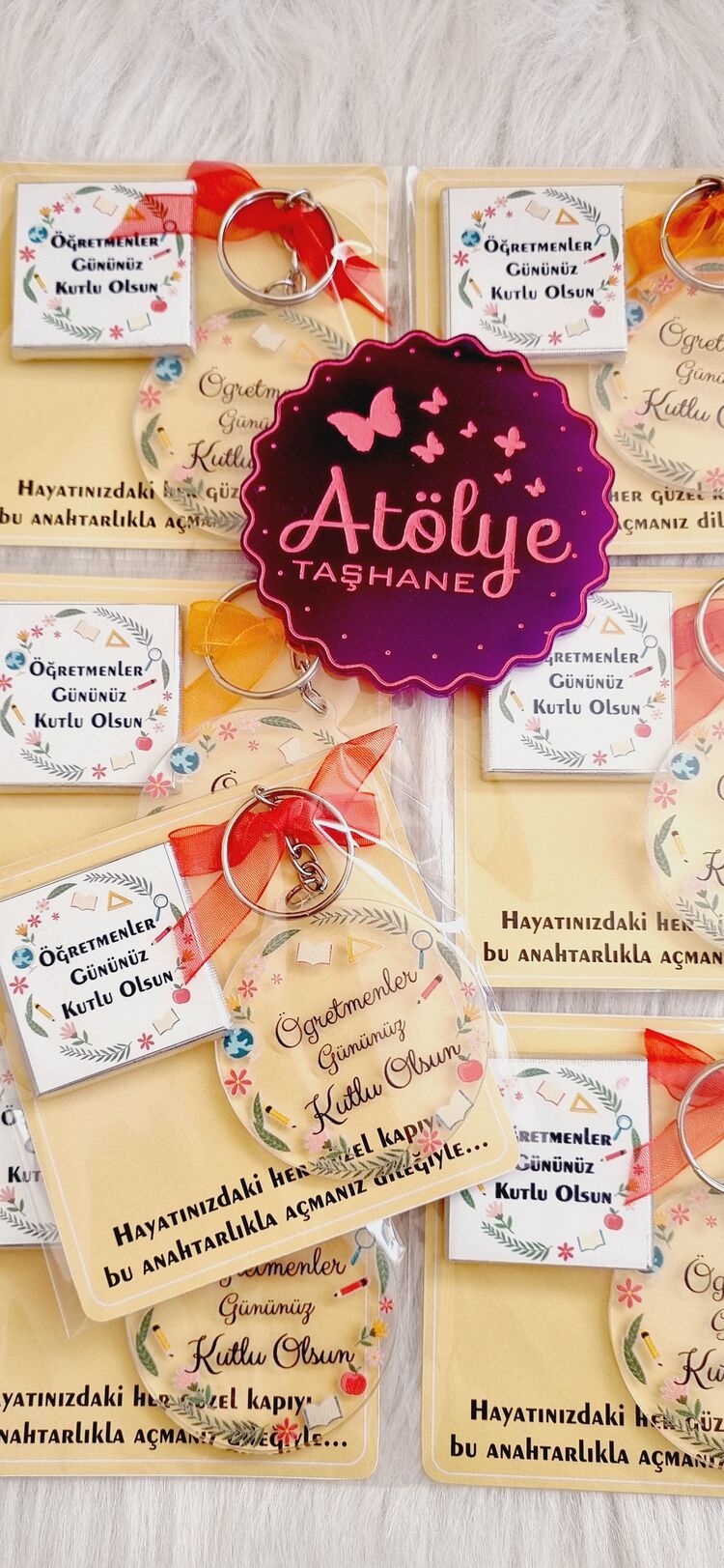 Anahtarlık ve Çikolata Set