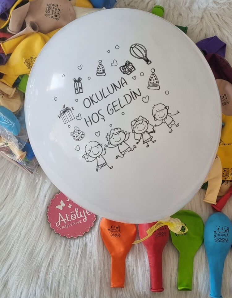Okuluna Hoşgeldin Balon