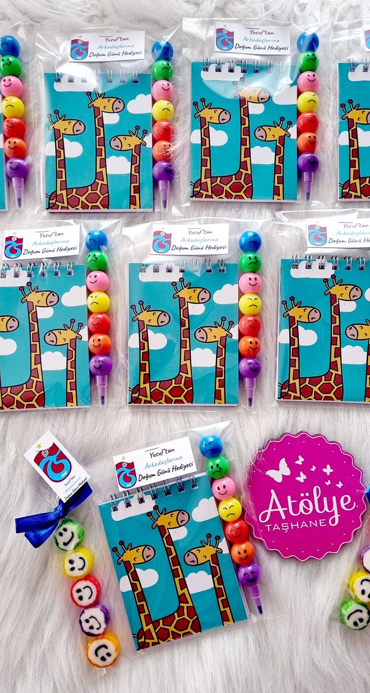 Defter, Kalem Set Ve Şeker