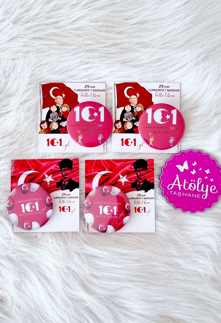 Kartlı Cumhuriyet Rozet
