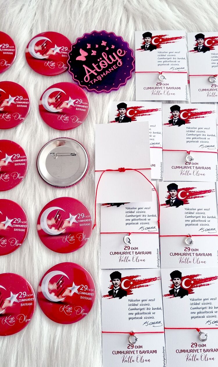 Rozet ve Ay Yıldız Bileklik Set