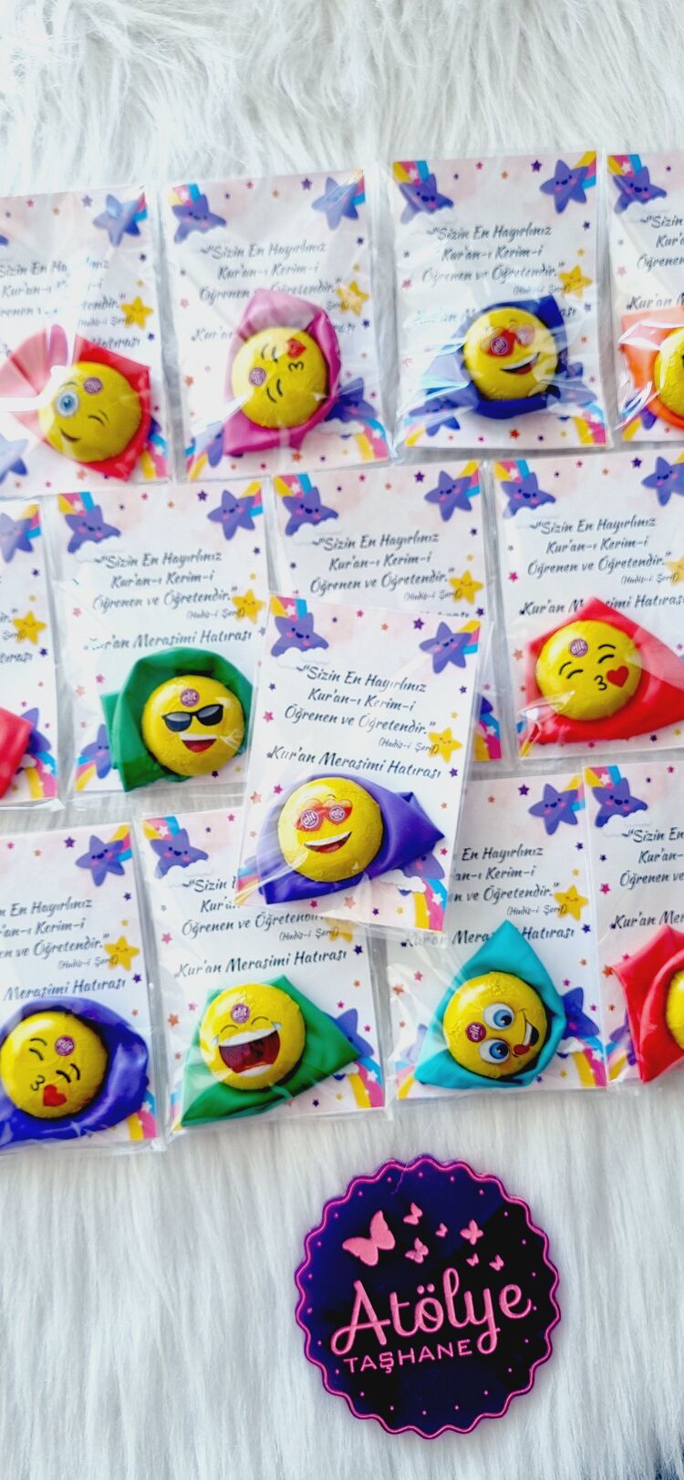 Emoji Çikolata Ve Balon