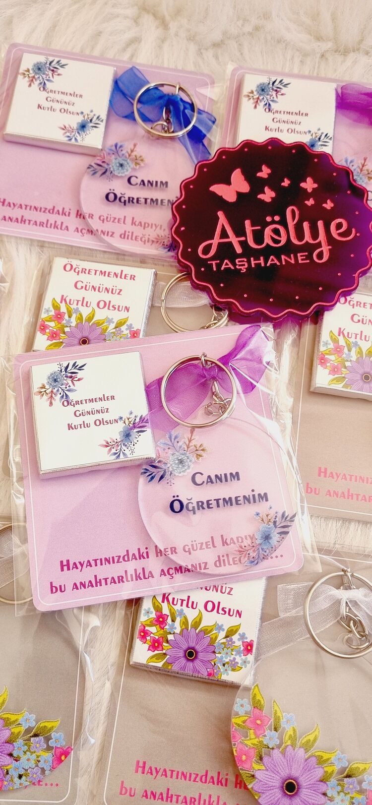 Anahtarlık ve Çikolata Set