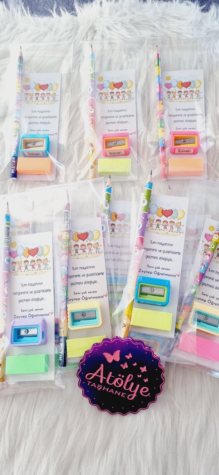 Kalem, Silgi ve Defter Set