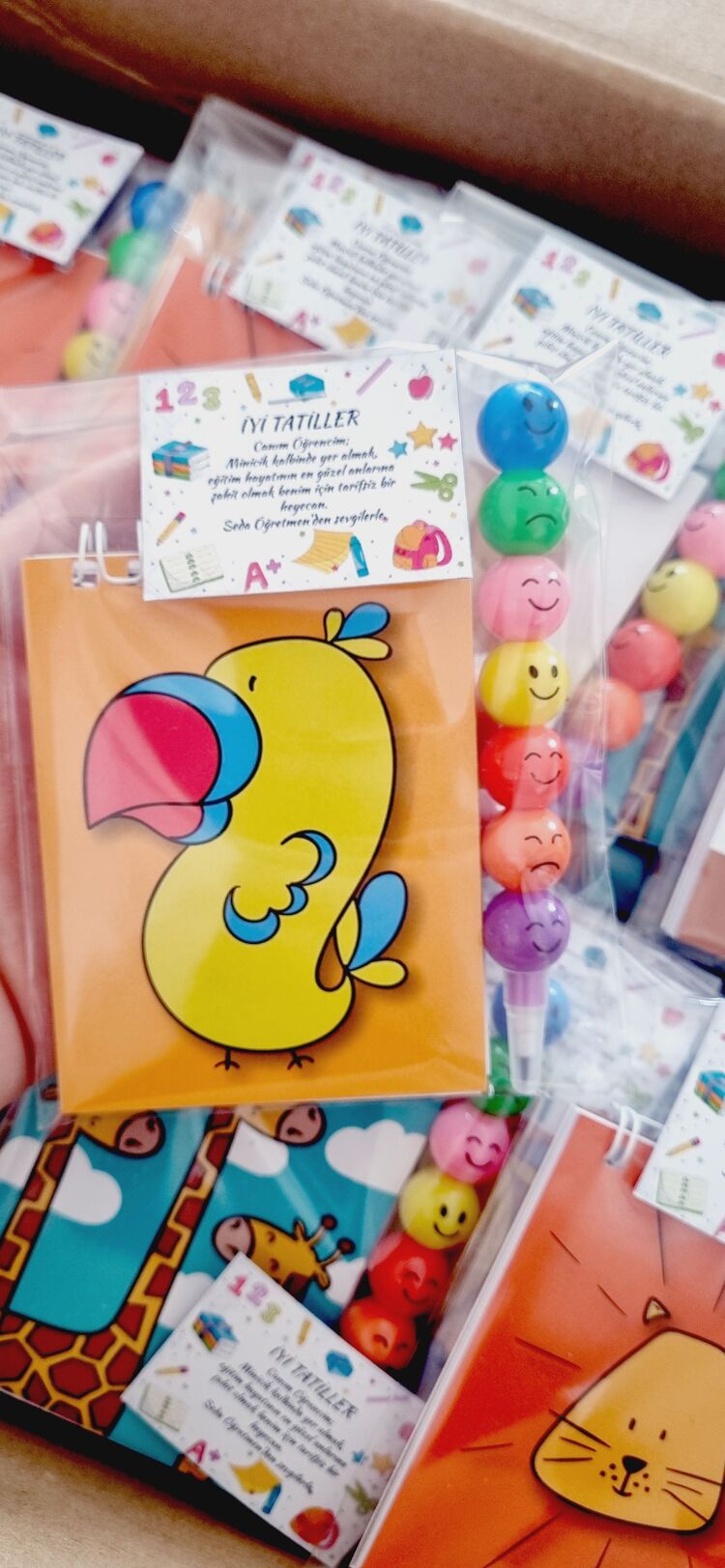 Emoji Kurşun Kalem ve Defter