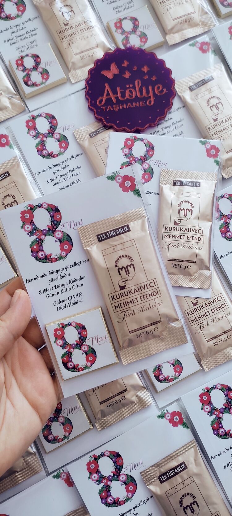 8 Mart Kahveli çikolata