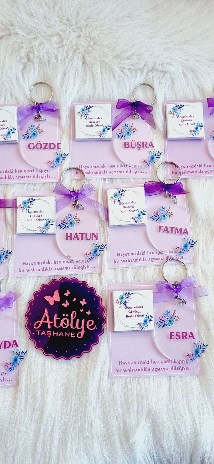 Anahtarlık ve Çikolata Set