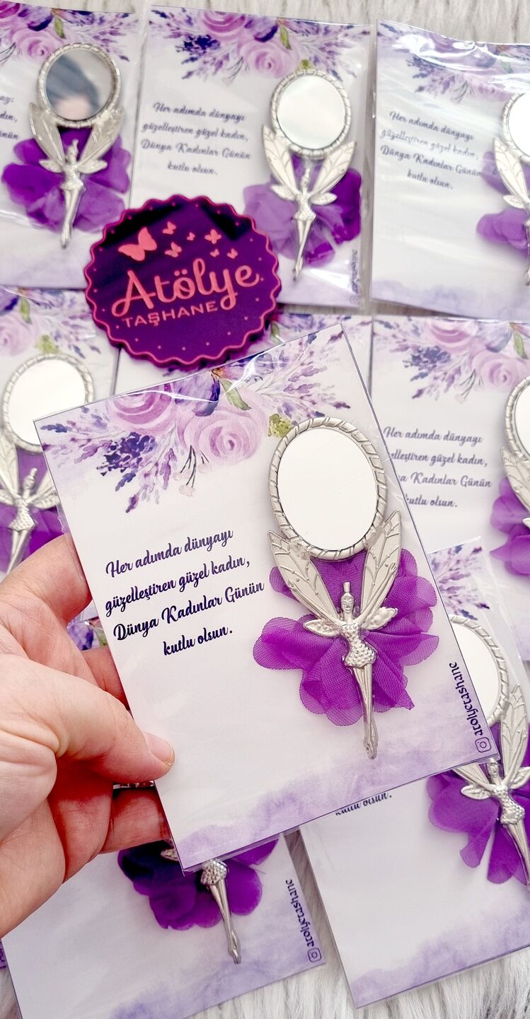 8 Mart Melek Ayna Kartlı