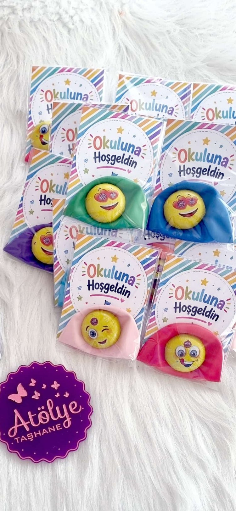 Emoji Çikolata + Balon 