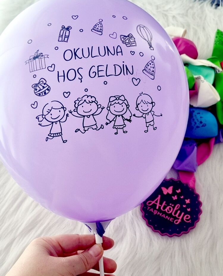 Okuluna Hoşgeldin Balon