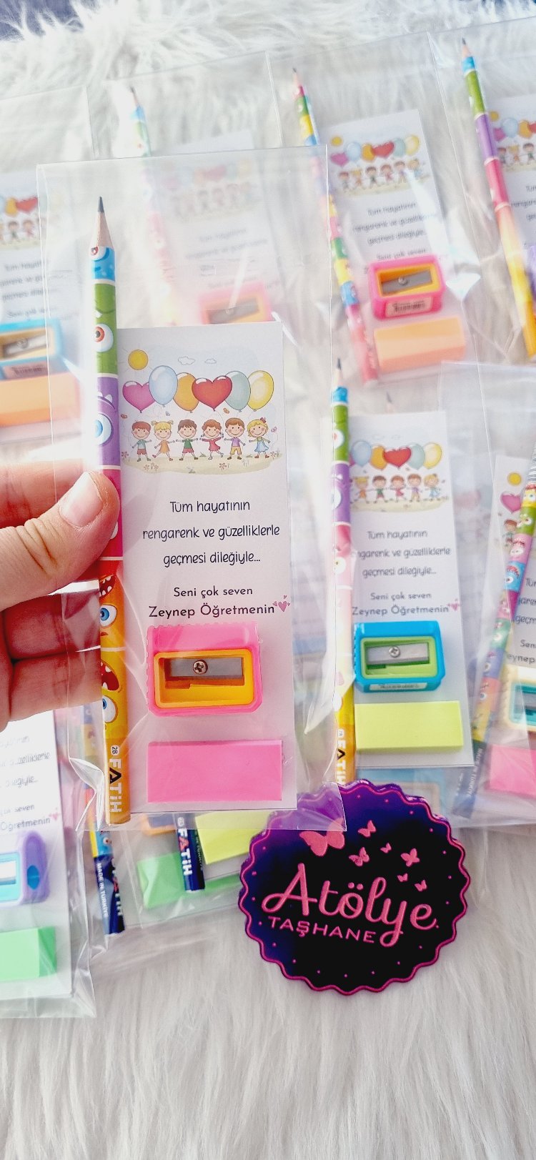 Kalem, Silgi ve Defter Set