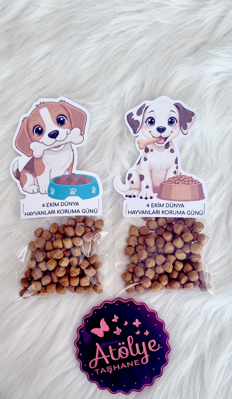 Kedi - Köpek Maması Özel Kesim Kart
