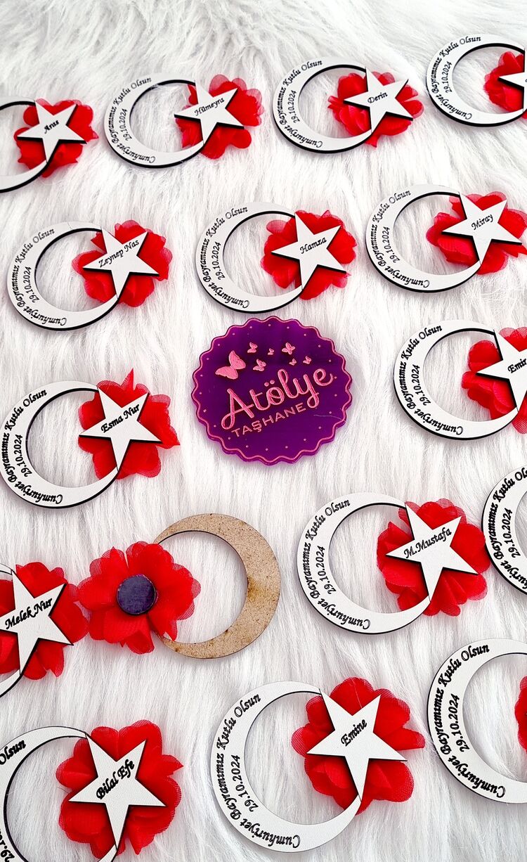 Ahşap Cumhuriyet Magnet