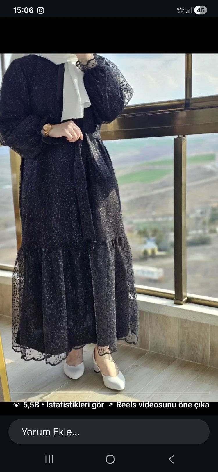 çıtır dantel elbise 