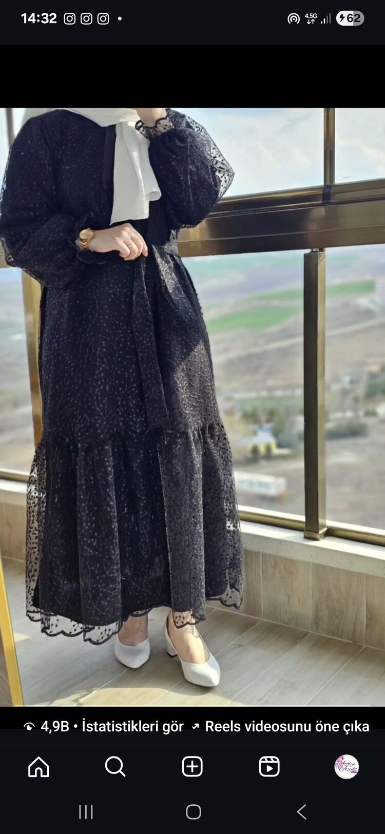 çıtır dantel elbise