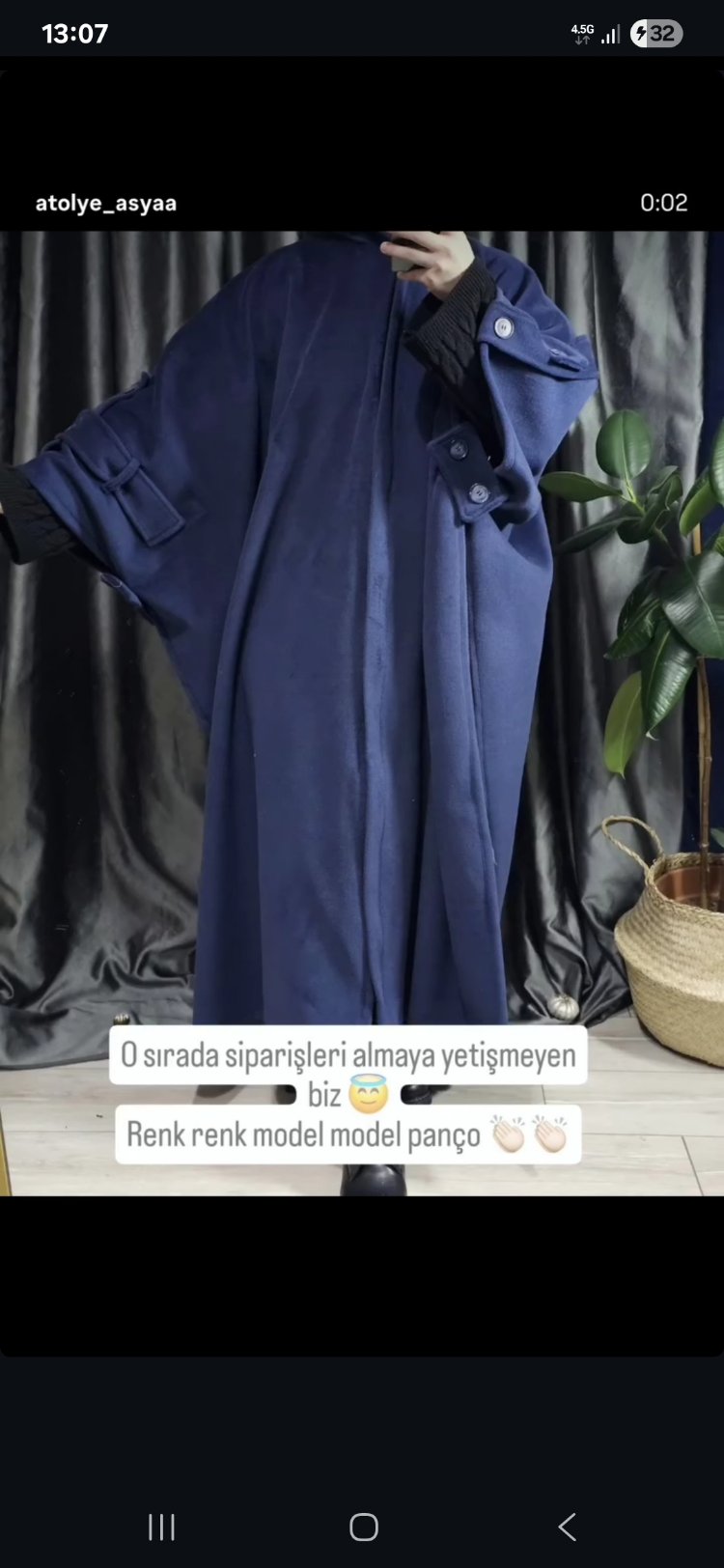 siyah kasmir önu fermuarli kapsonlu