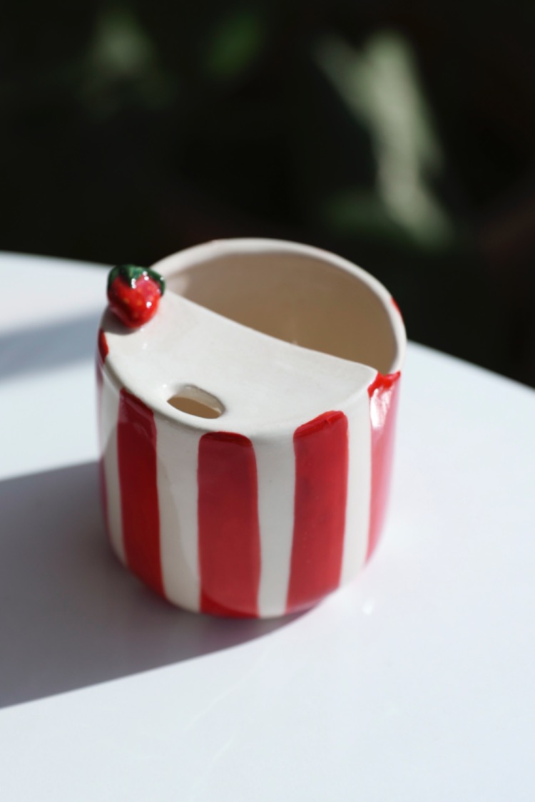 Travel Mug Strawberry / Çilek Termos bardak 